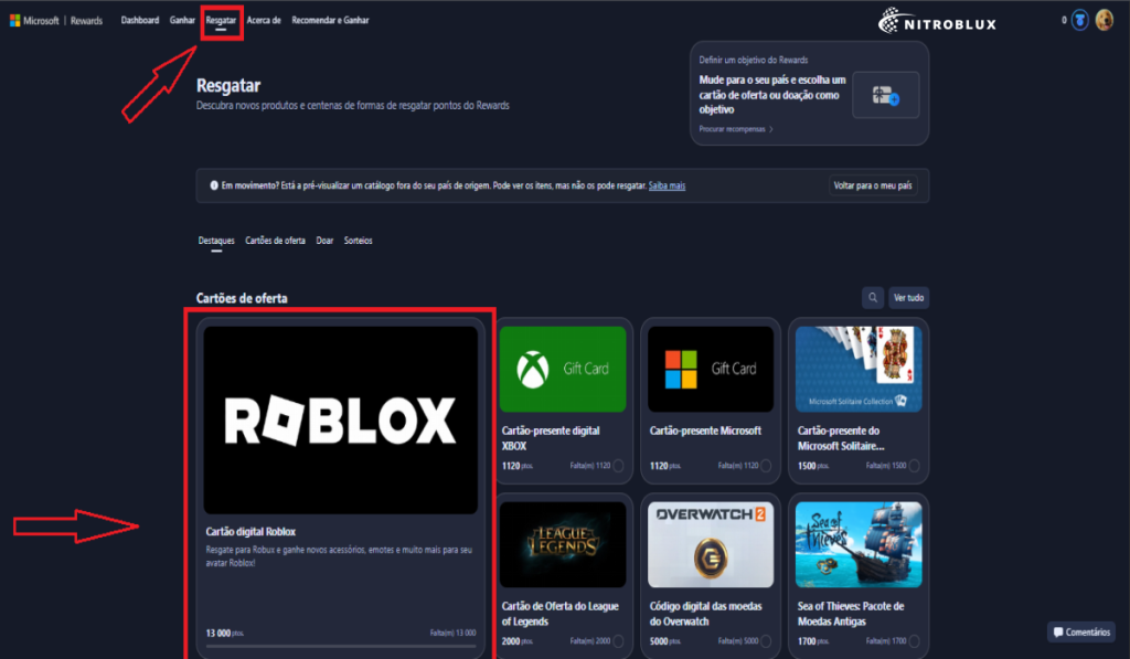 Código Digital Roblox
